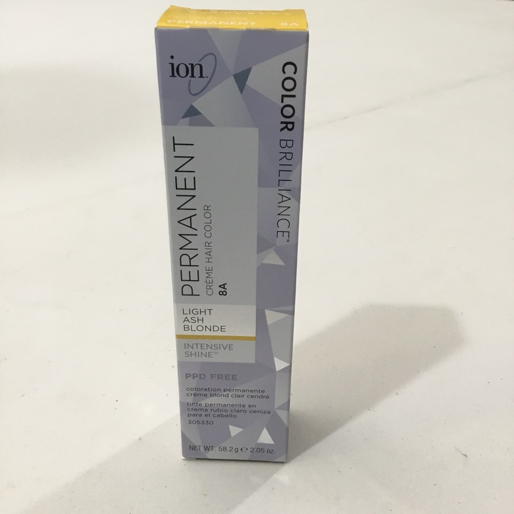 Ion Color Brilliance Hair Color Light Ash Blonde 8A